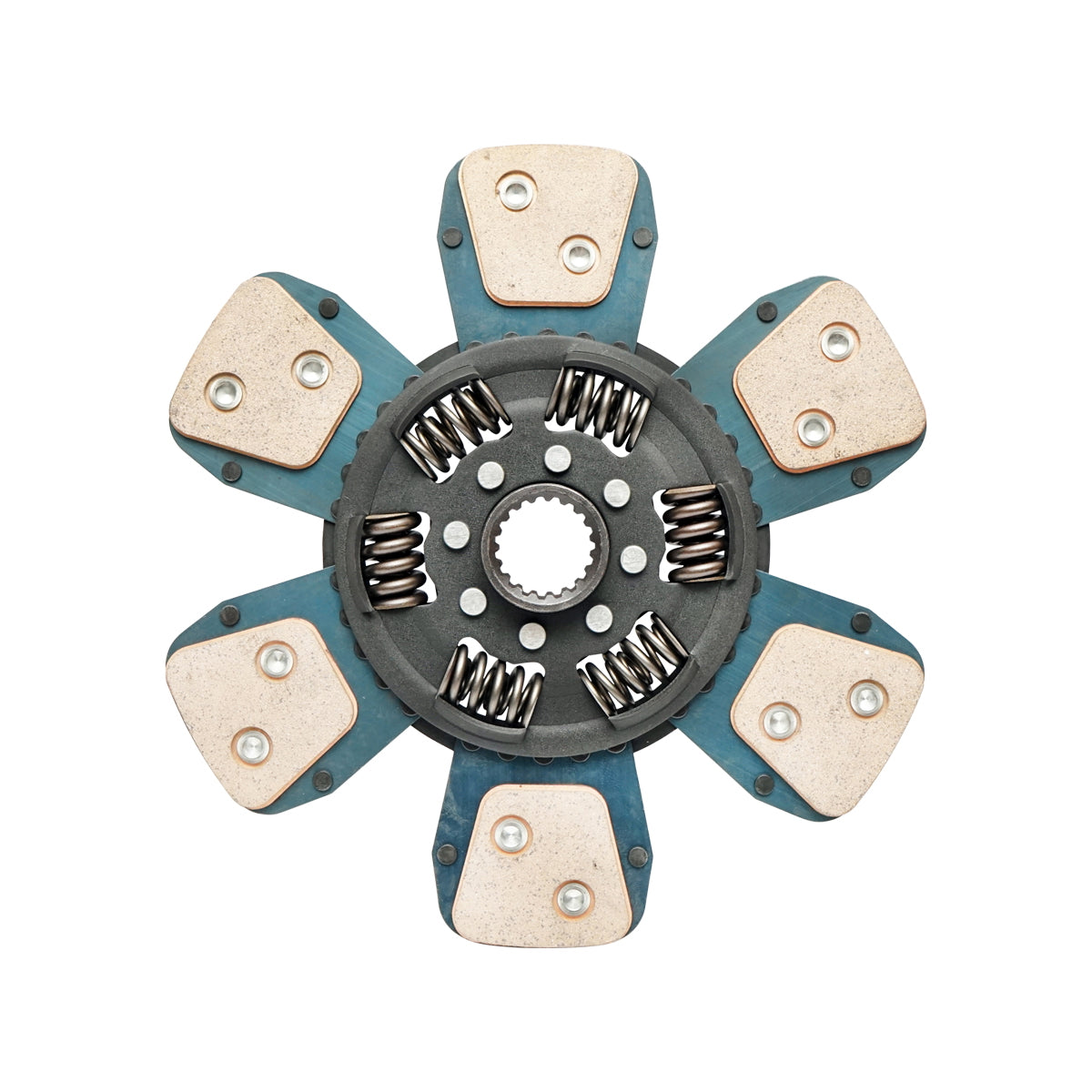 Clutch disc with an outer diameter of 280mm, inner diameter 1-31.7mm, inner diameter 2-33.5mm, 19 grooves for John Deere OEM RE45661